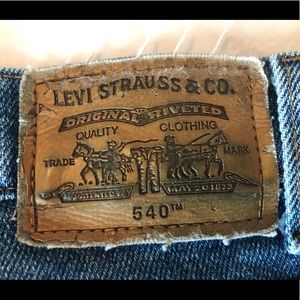 Vintage Levi’s 540 Flex Made in USA 40x32